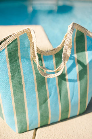 Capri Turquoise Tote - Instyle Boutique