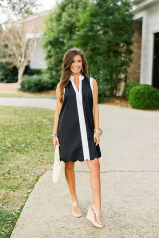 Keep It Classy Black Sleeveless Dress