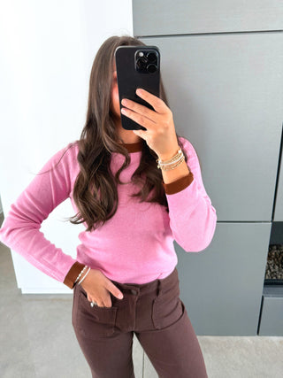 Candy Pink Lightweight Sweater