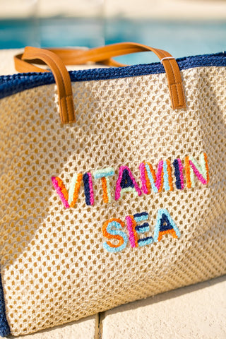 Vitamin Sea Natural Tote - Instyle Boutique