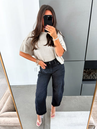 Silver Lining Shimmer Knit Top