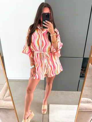 Sorbet Swirl Romper