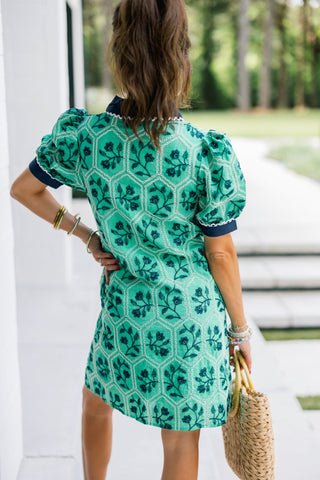 Garden Party Polo Mini Dress - Instyle Boutique