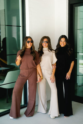 Everyday Lightweight Sweater Set - 3 Color Options - Instyle Boutique