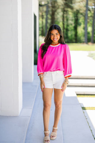 Gorgeous On You Pink Top - Instyle Boutique