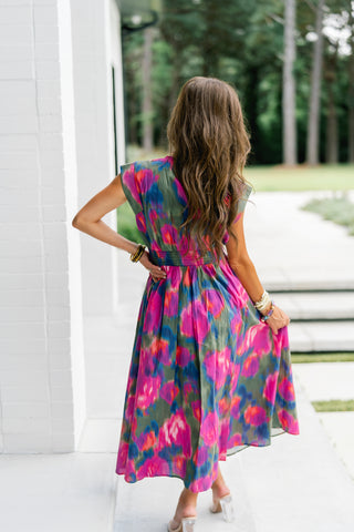 Garden in Bloom Midi Dress