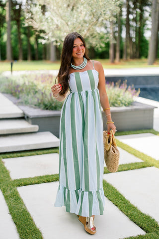 Ocean Eyes Midi Dress - Instyle Boutique