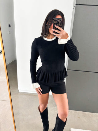 The Little Black Sweater - Instyle Boutique