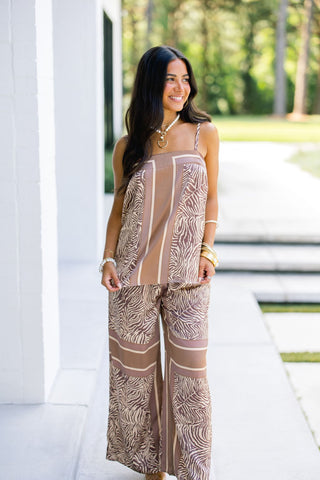 The Savannah Border Printed Set - Instyle Boutique