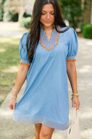 Easy Days Denim Dress - Instyle Boutique