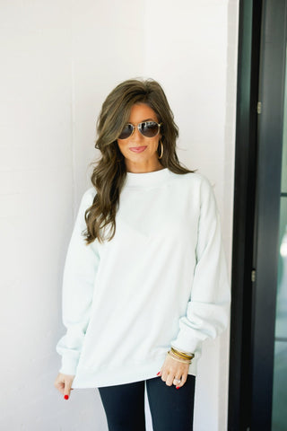 The Miller Mockneck Sweatshirt - Instyle Boutique