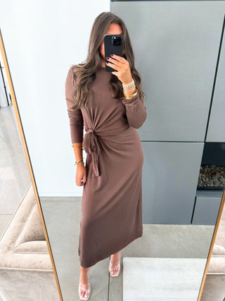 Espresso Escape Dress - Instyle Boutique