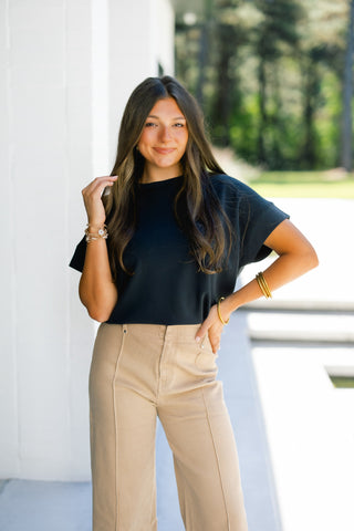 Must Have Basic Tee-Black