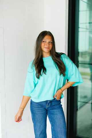 Make A Way Mint Top - Instyle Boutique
