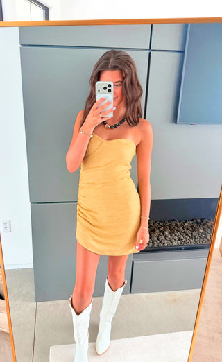 You're So Golden Textured Romper - Instyle Boutique