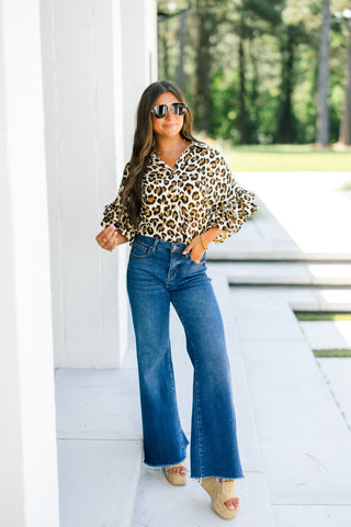 A Little Sassy Animal Print Top