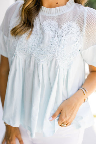 Mint to Be Top - Instyle Boutique