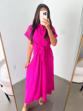 Have Some Fun Hot Pink Dress