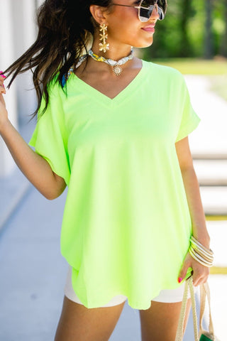 Lime Light Top - Instyle Boutique