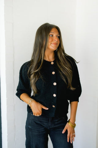 A Night To Remember Sweater - Black - Instyle Boutique