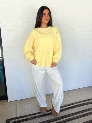 Golden Glow Yellow Top - Instyle Boutique