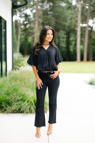 Bali Bound Black Top