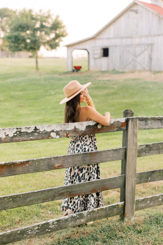 Let's Go Out Leopard Dress