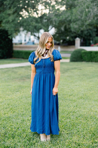 The Lone Star Denim Midi Dress - Instyle Boutique