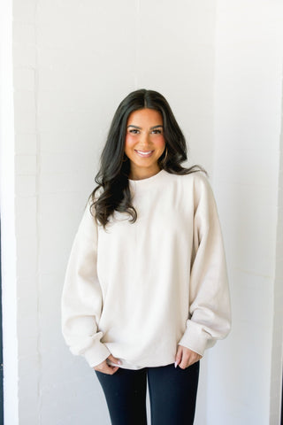 The Miller Mockneck Sweatshirt - Instyle Boutique