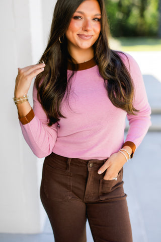 Candy Pink Lightweight Sweater