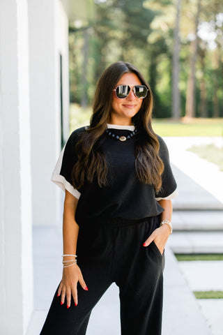 Mom on the Move Black Set - Instyle Boutique