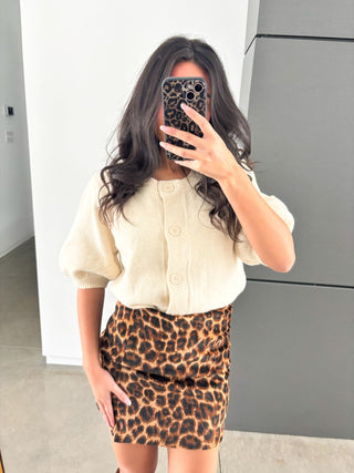 All Eyes On Me Ivory Sweater - Instyle Boutique