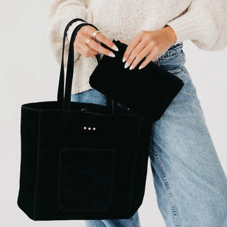 Dawn Suede Carryall Tote ~PREORDER~ - Instyle Boutique