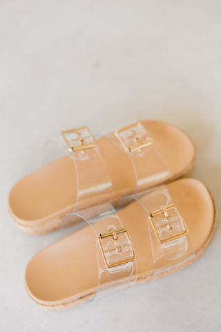 Seeing Clearly Summer Sandals - Instyle Boutique