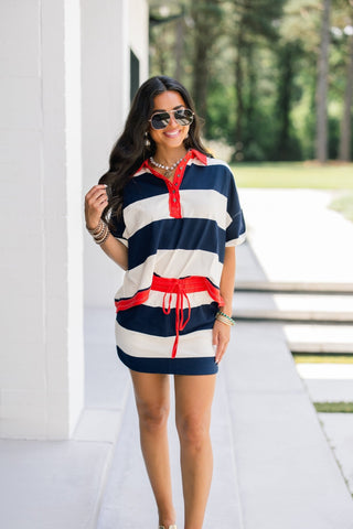 Nautical Nights Stripe Set - Instyle Boutique