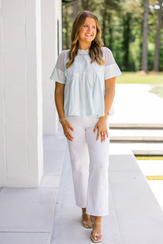 Mint to Be Top - Instyle Boutique