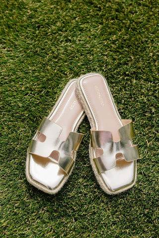 Gold Rush Woven Sandal - Instyle Boutique