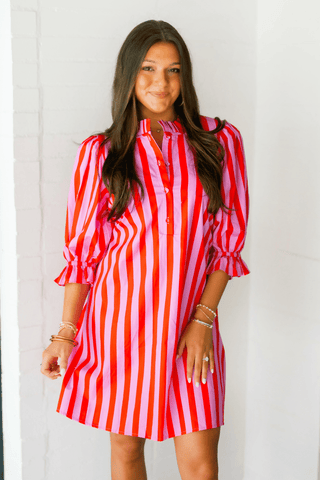 Palm Springs Pop Dress - Instyle Boutique