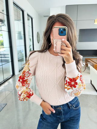 Pretty In Powder Pink Sweater