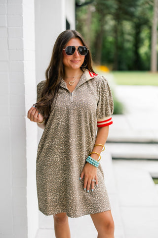 Fierce & Chic Animal Print Dress - Instyle Boutique