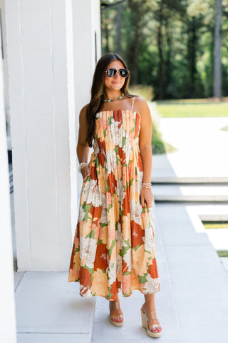 The Painted Harvest Dress - Instyle Boutique