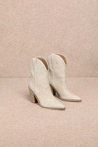 Brooklyn Ivory Booties