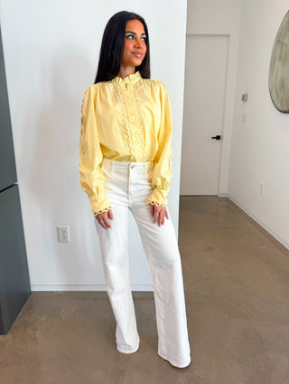 Spring Ahead Yellow Top - Instyle Boutique