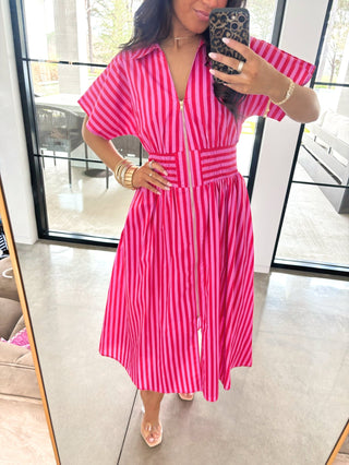 Soon To Be Summer Striped Dress - Instyle Boutique