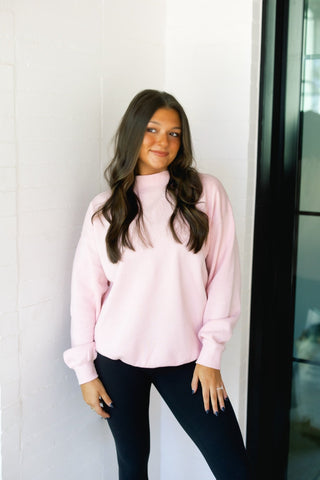 The Miller Mockneck Sweatshirt - Instyle Boutique