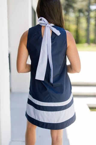 Anchors Away Navy Dress - Instyle Boutique