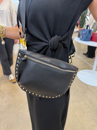 Black Studded Crossbody Bag ~PREORDER~