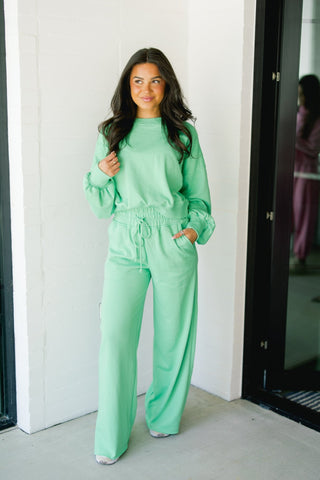 Blissful Green Set - Instyle Boutique