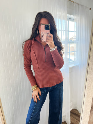 Haize Half Zip Top