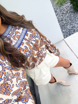 Sevilla Nights Printed Top